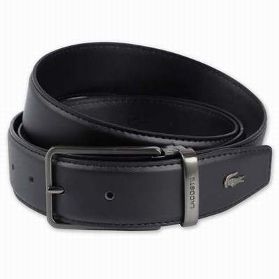 ceinture lacoste homme pas cher